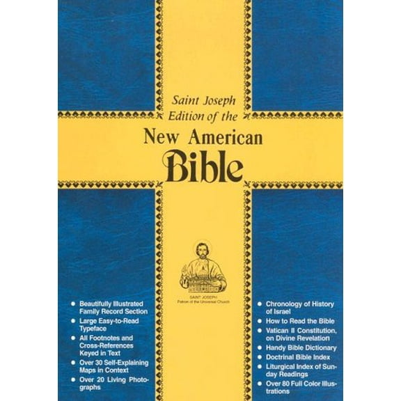 Pre-Owned Saint Joseph Medium Bible-NABRE (Hardcover) 0899429580 9780899429588