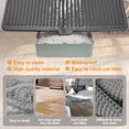thumbnail image 3 of Alfombra para Arena de Gato UPSKY Grande 79x61 cm Impermeable y Suave, 3 of 7
