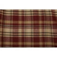 thumbnail image 2 of VHC Brands Beckham Rustic Twin Plaid Bed Skirt Red Gathered Cotton Split Corners Bedroom Decor, 2 of 3