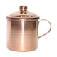 thumbnail image 1 of Taza de té de cobre hecha a mano, vaso de cobre, taza de agua con mango Vintage para casa de té, cafetería, restaurante, fiesta de uso doméstico, 1 of 8