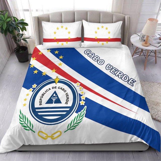 Juego de cama Cabo Verde Versión Bandera Blanco LT13