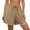 Khaki, variant on Qgtaibl Womens Drawstring Cotton Athletic Shorts Elastic High Waist Dolphin Shorts with Pockets Casual Loose Fit Lightweight Workout Shorts for Summer Running Training Gym Coffee S