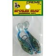 thumbnail image 4 of Creme 2" Spoiler Shad Swim Bait Lure, Chartreuse & Blue, 4 of 6