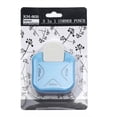 thumbnail image 4 of 3-in-1 Paper Corner Rounder Punch - 3-Way R4 R5 R7 R10 Corner Cutter, DIY Laminate Paper Chamfer Tool, Durable for Craft Journaling Scrapbook Paper Edge Trimming Home Office Use, Multicolor, 4 of 8