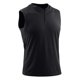 thumbnail image 2 of Camiseta sin mangas de cuello redondo para hombre, sudadera con capucha sin mangas de color liso, blusa deportiva con cremallera para hombre, 2 of 6