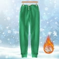 thumbnail image 2 of Tiqkatyck Sweatpants Women, Women's Warm Lined Athletic High Waisted Jogger Pants Fleece Lined Winter Thicken Outdoor Long Pants Gym Leggings for Women, Trousers Pants for Women Green XXXXXXL, 2 of 4