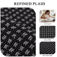 thumbnail image 3 of Bsicpro Door Mat Modern Non-Slip Entryway Black Polypropylene, 24" x 35", Machine Washable, 3 of 8