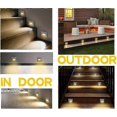thumbnail image 3 of 4pcs 3W LED Recessed Wall Lights , Aluminum 230V Warm White IP65 Waterproof, Gray Housing [Energy Class E], 3 of 5