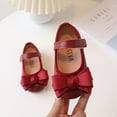 thumbnail image 2 of Girls Sweet Bow Princess Adorable Sparkle Party Girls Dress Shoes Flats For Girls, 2 of 5