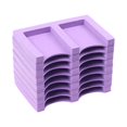 thumbnail image 4 of Organizador de Bandeja de Pintura de Diamante con 16 Ranuras, Bandeja de Accesorios de Pintura de Diamante, Kits de Herramientas de Pintura de Diamant Violeta Macarena Bandeja de pintura de diamante, 4 of 8