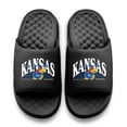 thumbnail image 2 of Unisex ISlide Kansas Jayhawks Varsity Stack Motive Slide Sandals, 2 of 5