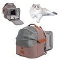 thumbnail image 3 of Sac à Dos pour Animaux en Nylon Confortable Résistant à la Mastication pour Chats Chiens Intérieur Extérieur Voyage Randonnée, 3 of 4
