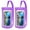 Purple+Purple（Float）, variant on Casetego Universal Waterproof Phone Pouch with Card Slot&Lanyard, IPX8 Cellphone Dry Bag Waterproof Case for iPhone 14 13 12 11 Pro Max SE XS XR S10 S9 Note 20/10 Up to 7" -2 Pack,Black