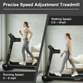 thumbnail image 3 of Spaco Walking Machine, Treadmill, 3HP Electric Folding Treadmill with Bluetooth Speaker, 3 of 12