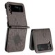 thumbnail image 1 of Funda tipo cartera con girasoles grabados para Samsung Z Flip 3: elegante, multifuncional y con protección total., 1 of 5