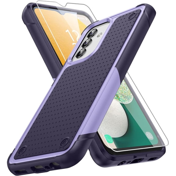 KOMI for Galaxy A13 5G Case, Samsung Case with Screen Protector,Heavy-Duty Tough Rugged Shockproof Protective Phone