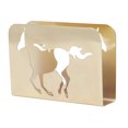 thumbnail image 2 of Porte-Serviettes Cheval, Porte-Serviettes Vertical Résistant à l'Usure Design Courbé pour Bars pour Restaurants pour Cafés Doré, 2 of 8