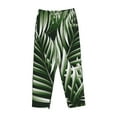 thumbnail image 4 of Daiia Tropical Palm Leaves1 Women's Sleep Pant with Pockets and Drawstring,Pajama Pants-X-Large, 4 of 9