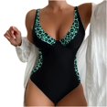 thumbnail image 2 of Acyse Womens Bikinis for Summer Clearance Woman Cute And Fashionable Beach Swimsuit With Printed Summer Swimsuit, 2 of 3