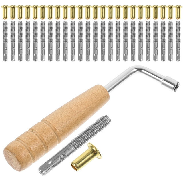 HIAKDOFT Harp Turn Pin 1 Set Synthetic Material Assorted Color Classic Design for Musical Instruments
