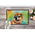 thumbnail image 2 of Chow Chow Hippie Dawg Indoor or Outdoor Mat 24x36 36 in x 24 in, 2 of 6