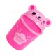 thumbnail image 3 of Mini bote de basura para conejos, organizador de basura de escritorio, contenedor de basura (rosa #C065J#), 3 of 5
