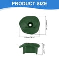 thumbnail image 2 of Rock Climbing Holds, 10 Pcs Climbing Rock Wall Grips with Single Holes for Playground Accessories, Green-B, 2 of 7