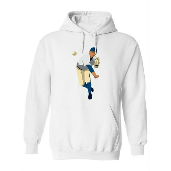 Baseball Pitch Hoodie Women -SPIdeals Designs, Female Large