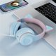 thumbnail image 5 of Auriculares Bluetooth con oreja de gato iluminados sobre la oreja oso de fresa Electrónica, 5 of 5