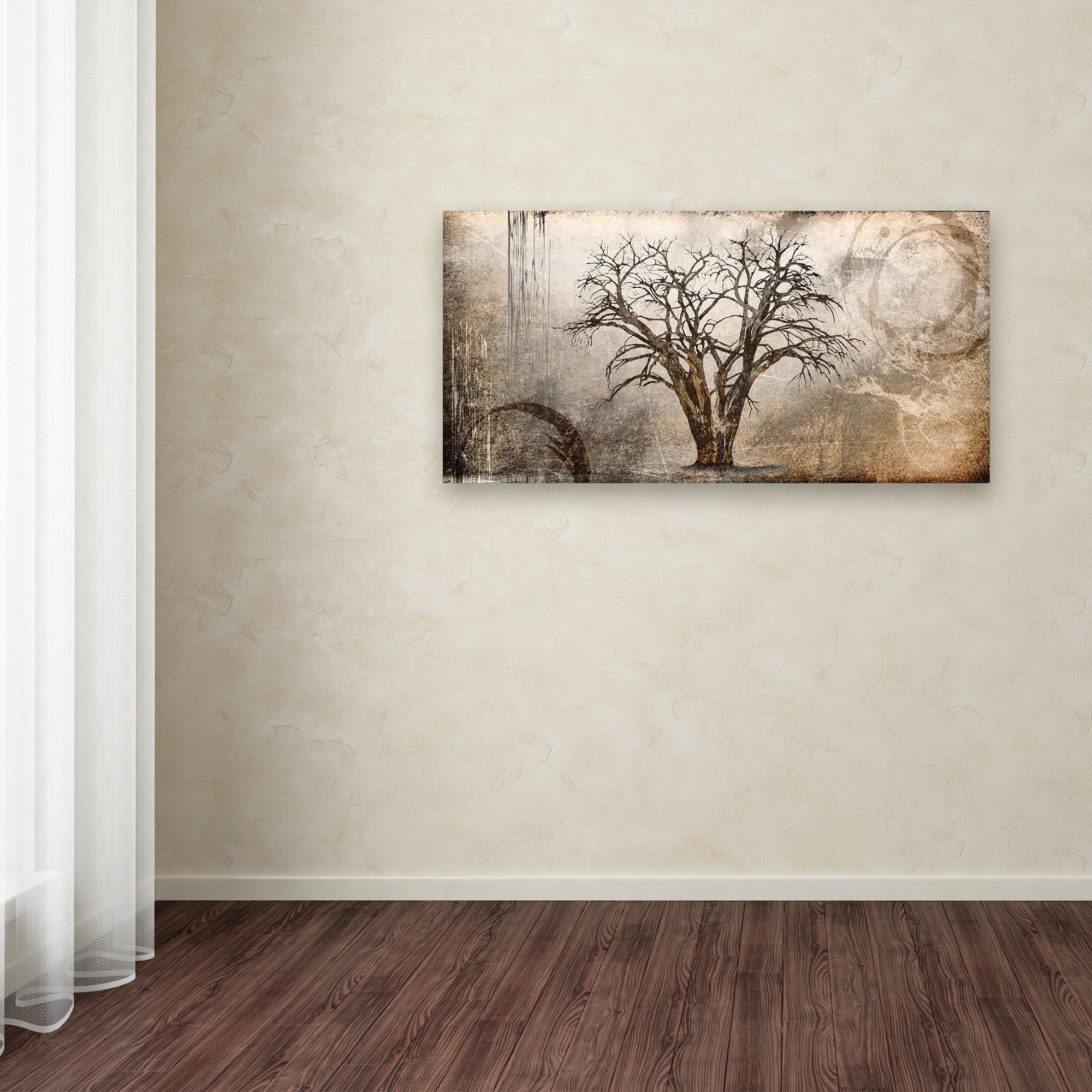 Trademark Fine Art 'Cottonwood Tree Part 07' Canvas Art by LightBoxJournal