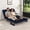 Blue, variant on 46" Wide Folding Sofa Bed 5-in-1 Convertible Chair for Two with 5 Position Adjustable Backrest and Pillow Space Saving Sleeper for Living Room, Blue
