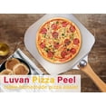 thumbnail image 5 of Luvan 12 x 14 inches Aluminum Non-stick Pizza Paddle with Foldable Wooden Handle,Aluminum Pizza Peels for Bakers,Pies, 5 of 7