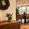 thumbnail image 5 of Qholemyo Assorted Mini Pine Potted Plants Fake Plants Home Decor Artificial Plants Straw Basket For Tabletop Christmas Indoor Arrangement, 5 of 6