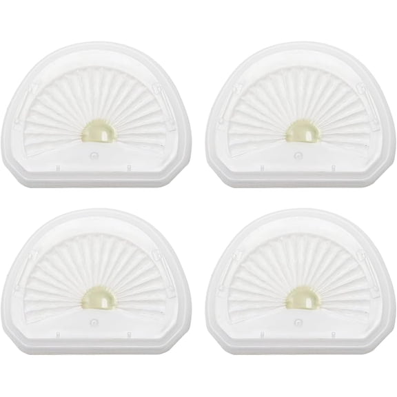 VLPF10 Replacement Filters Compatible with Black and Decker Dustbuster Hand Vacuum Model HLVA315J HLVA320J00 N575266 by Funmit (4 Pack)