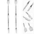 thumbnail image 2 of Miangastore 2Pcs Metal Facial Tools Blackhead Removal Flat Blade Practical Design for Skin Care, 2 of 8