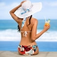 thumbnail image 5 of Football Detachable Sponge Adjustable Strap Bikini Set Two-Pack Swimsuits for Women, 5 of 6