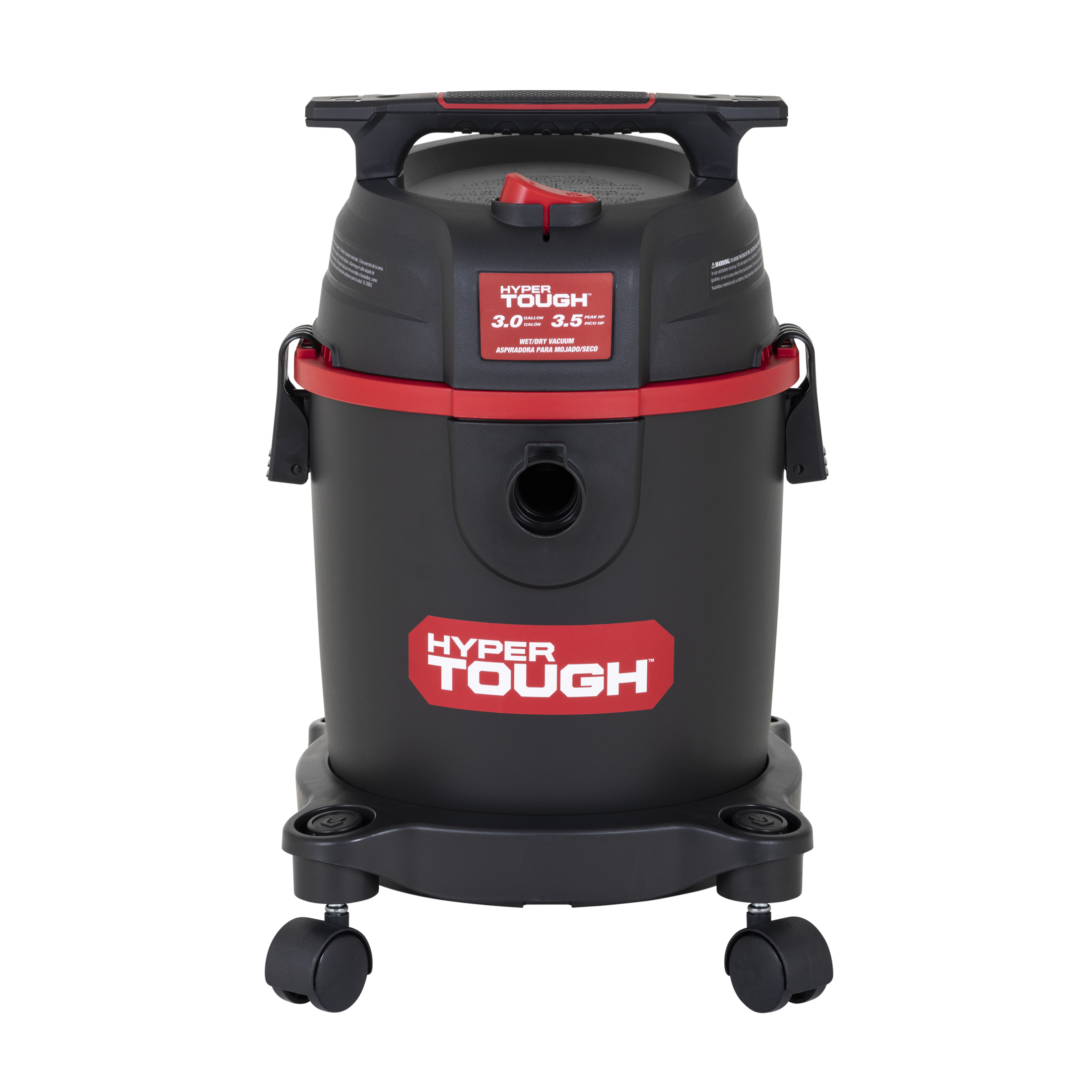 Hyper Tough 3 Gallon 3.5 HP Poly Wet/Dry Vacuum