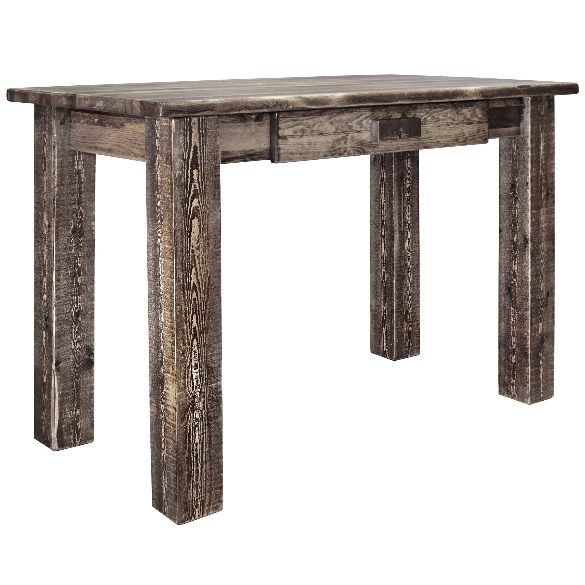 Homestead Collection Writing Desk Stain Clear Lacquer Finish