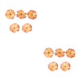 thumbnail image 1 of Monstrate 100 piezas cabeza de flor de Margarita flores artificiales de imitación ligero portátil boda DIY accesorios artesanías naranja Naranja 2Conjunto, 1 of 6