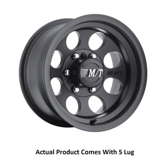 Mickey Thompson 16X12 Classic Baja Lock Wheels With Matte Black