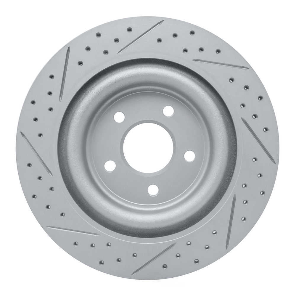 Dynamic Friction Company 830-20018R DFC Geoperformance Rotor - Drilled and Slotted