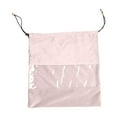 thumbnail image 2 of Transparent Storage Bag, Velvet Protection Drawstring Bag for Travel, Shoes, Underwear, Small Clothing, and Cosmetics, Durable, Foldable, and Easy to Carry for Daily Use, 2 of 6
