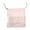 Pink, variant on Blue Blue Transparent Storage Bag With Soft Velvet Interior Drawstring Top For Purse Shoes Underwear Cosmetics Travel Dust Proof Size 12.20X11.81 Inches