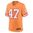 thumbnail image 2 of Men's Nike John Lynch Orange Tampa Bay Buccaneers Throwback Game Jersey, 2 of 6