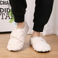 thumbnail image 6 of Stepedia Toddler Indoor Slippers Slip Toddler Slipper Girl Warm House Shoes White 4-5 Toddler, 6 of 6