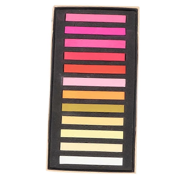 Multi color Square Shape Artist Drawing Pastel Sketch Pencil 36 Assorted Colors Set (36 colors)