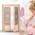 thumbnail image 4 of Puerta de casa de muñecas ANGGREK de Madera Portátil para niños, 4 of 7