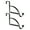 Other, variant on 2Pcs Over The Door Hook Door Hanger Hook Rack Door Coat Hanger Over Door Coat Rack for Bathroom,Behind Back of Door