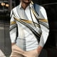 thumbnail image 1 of Blusa y camisa de manga larga con cuello vuelto para hombre, informal, con cuello vuelto, estampado, para fitness, deportiva, de manga larga, de poliéster, 1 of 5