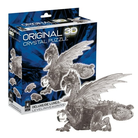 Dragon Original 3D Crystal Puzzle from BePuzzled, Ages 12 and Up